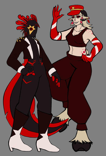 Digital Drawing - Fursona Concept