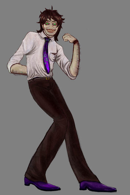 Digital Drawing - OC Fanart (Andy)